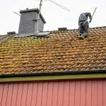 Roof moss removal Shrewsbury